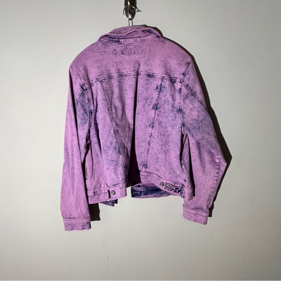 Torrid size 2 Purple Denim Jacket NWT - Picture 10 of 12